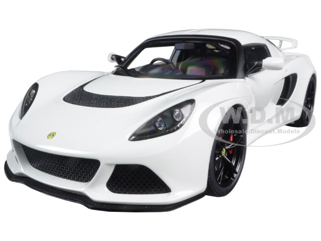 Image of Lotus Exige S White 1/18 Model Car by AutoArt
