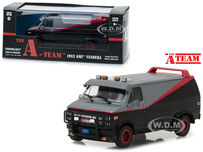 1983 GMC Vandura The A-Team (1983-1987) TV Series 1/43 Diecast Model Car by Greenlight