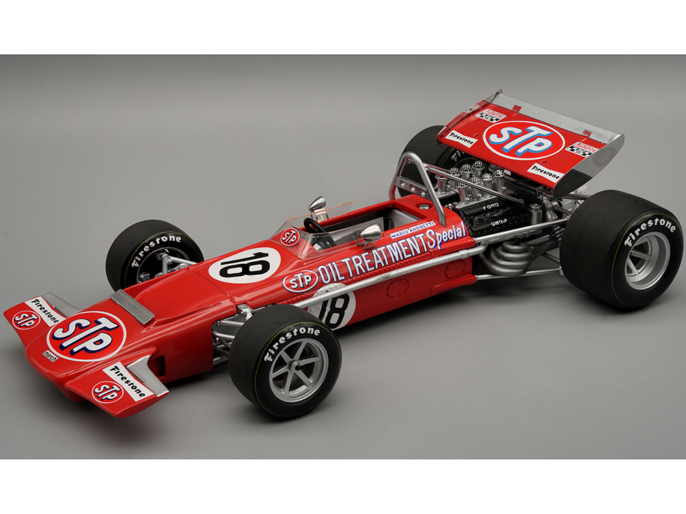 March 701 18 Mario Andretti 3rd Place Formula One F1 Spanish GP (1970) Mythos Series Limited Edition To 80 Pieces Worldwide 1/18 Model Car By Tec