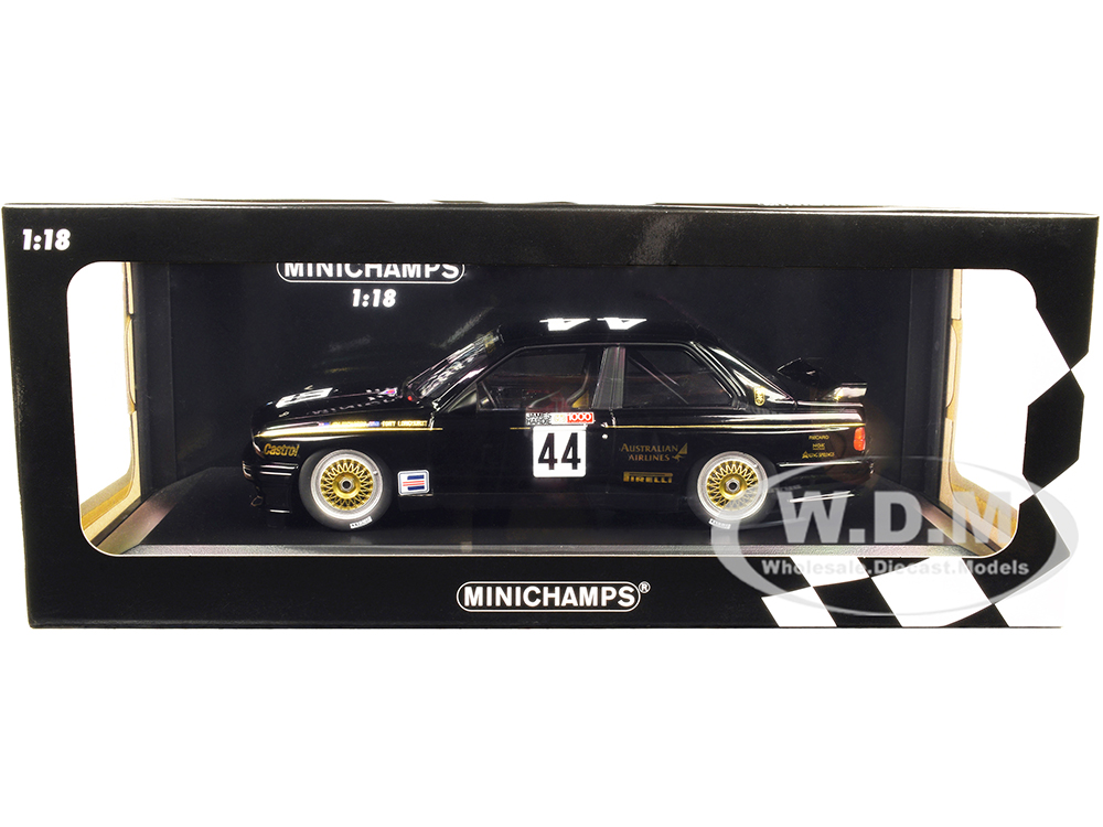 BMW M3 #44 Jim Richards - Tony Longhurst JPS Team BMW Class Winners Bathurst 1000 km (1987) Limited Edition to 1002 pieces Worldwide 1/18 Diecast Model Car by Minichamps