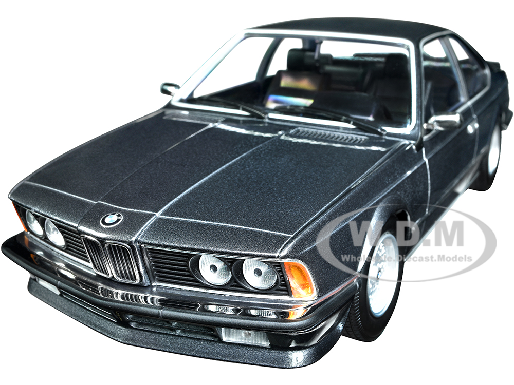 1982 BMW 635 CSi Gray Metallic 1/18 Diecast Model Car by Minichamps