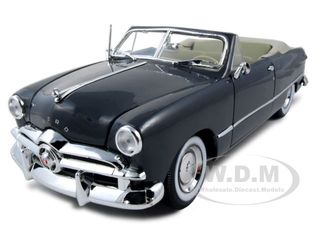 1949 Ford Convertible Gray 1/18 Diecast Model Car by Maisto