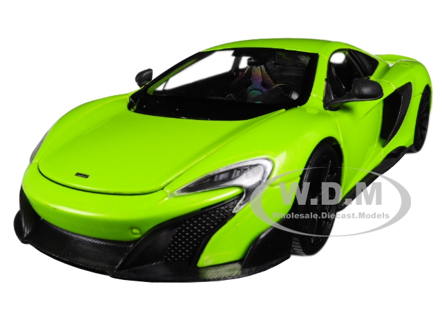 Image of McLaren 675LT Coupe Green 1/24-1/27 Diecast Model Car by Welly