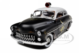 Image of 1949 Mercury Coupe Rat Rod Police 20th Anniversary of American Muscle Edition Limited Edition 1 of 700 Produced Worldwide 1/18 Diecast Model Car by A