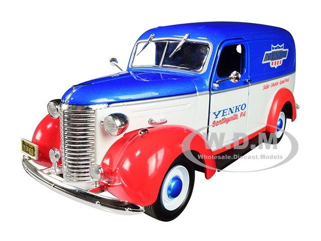 1939 Chevrolet Panel Truck "yenko Sales And Service" "running On Empty" Series 3 1/24 Diecast Model Car By Greenlight