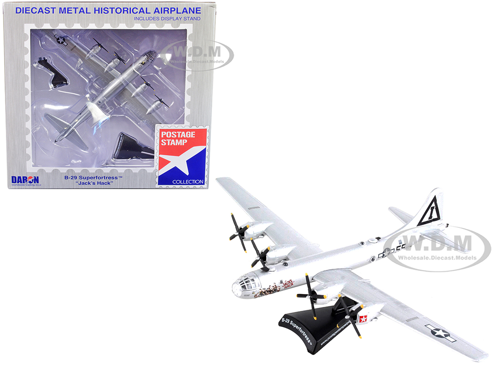 Boeing B-29 Superfortress Aircraft Jacks Hack United States Army Air Force 1/200 Diecast Model Airplane by Postage Stamp