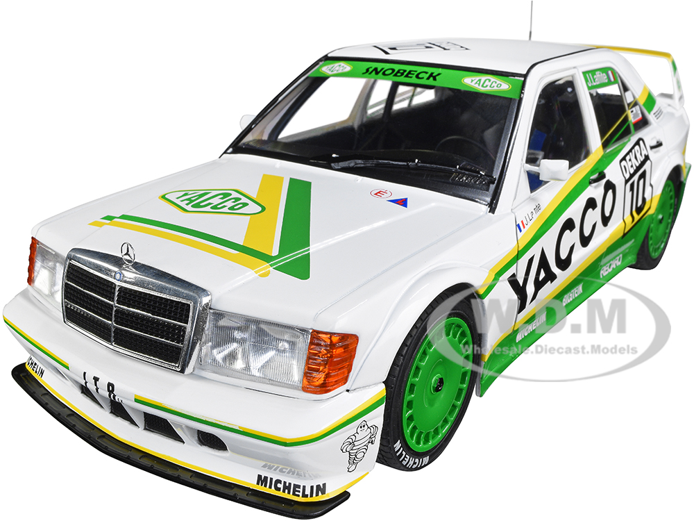 Mercedes Benz 190 EVO II #10 Jacques Laffite Yacco DTM Deutsche Tourenwagen Masters (1991) Competition Series 1/18 Diecast Model Car by Solido