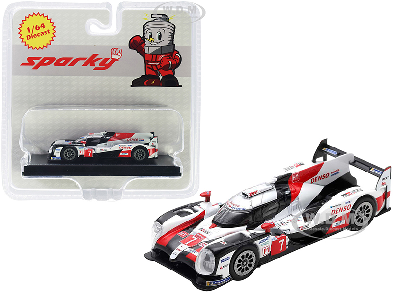 Image of Toyota TS050 Hybrid 7 Toyota Gazoo Racing 2nd 24 Hours of Le Mans (2019) 1/64 Diecast Model Car by Sparky
