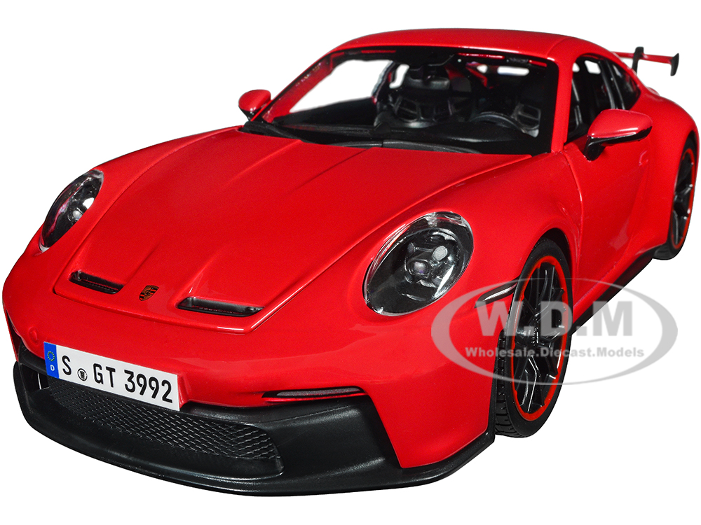 2022 Porsche 911 GT3 Red "Special Edition" 1/18 Diecast Model Car by Maisto