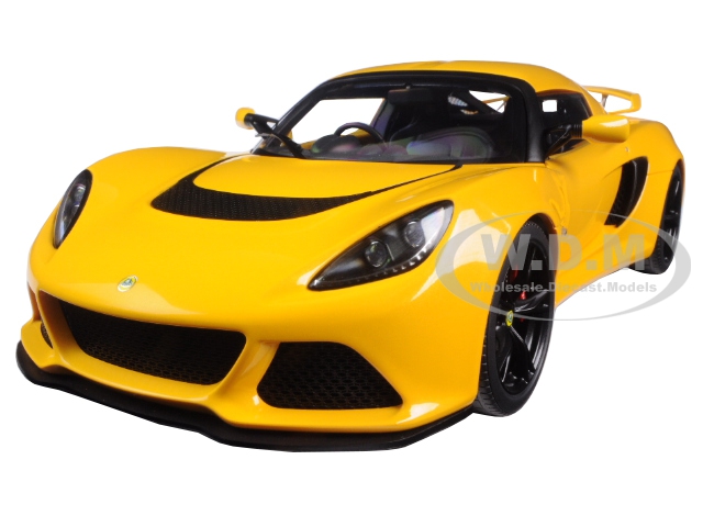 Lotus Exige S Yellow 1/18 Model Car By Autoart