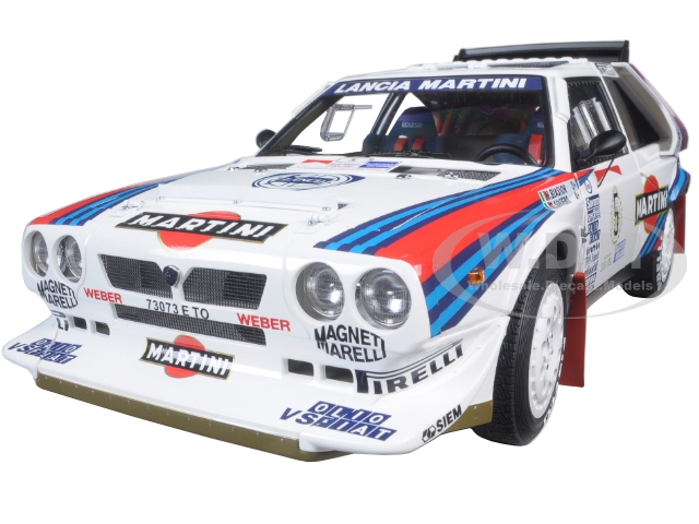 Lancia Delta S4 "Martini" Rally Winner Argentina 1986 Biasion / Siviero 5 Limited Edition to 1000pc  1/18 Diecast Model Car by Autoart