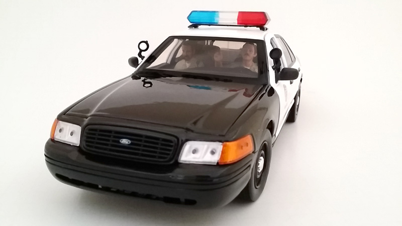 Seated Sheriff Officers 2 Piece Figure Set for 1:18 Models by American Diorama