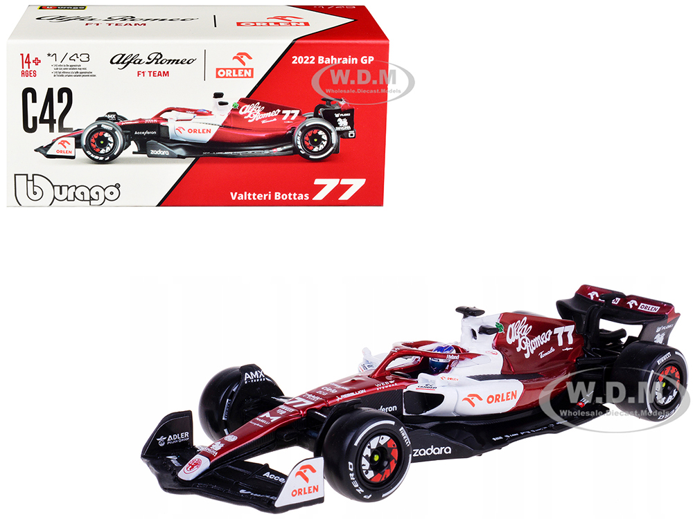 Alfa Romeo C42 77 Valtteri Bottas F1 Formula One 