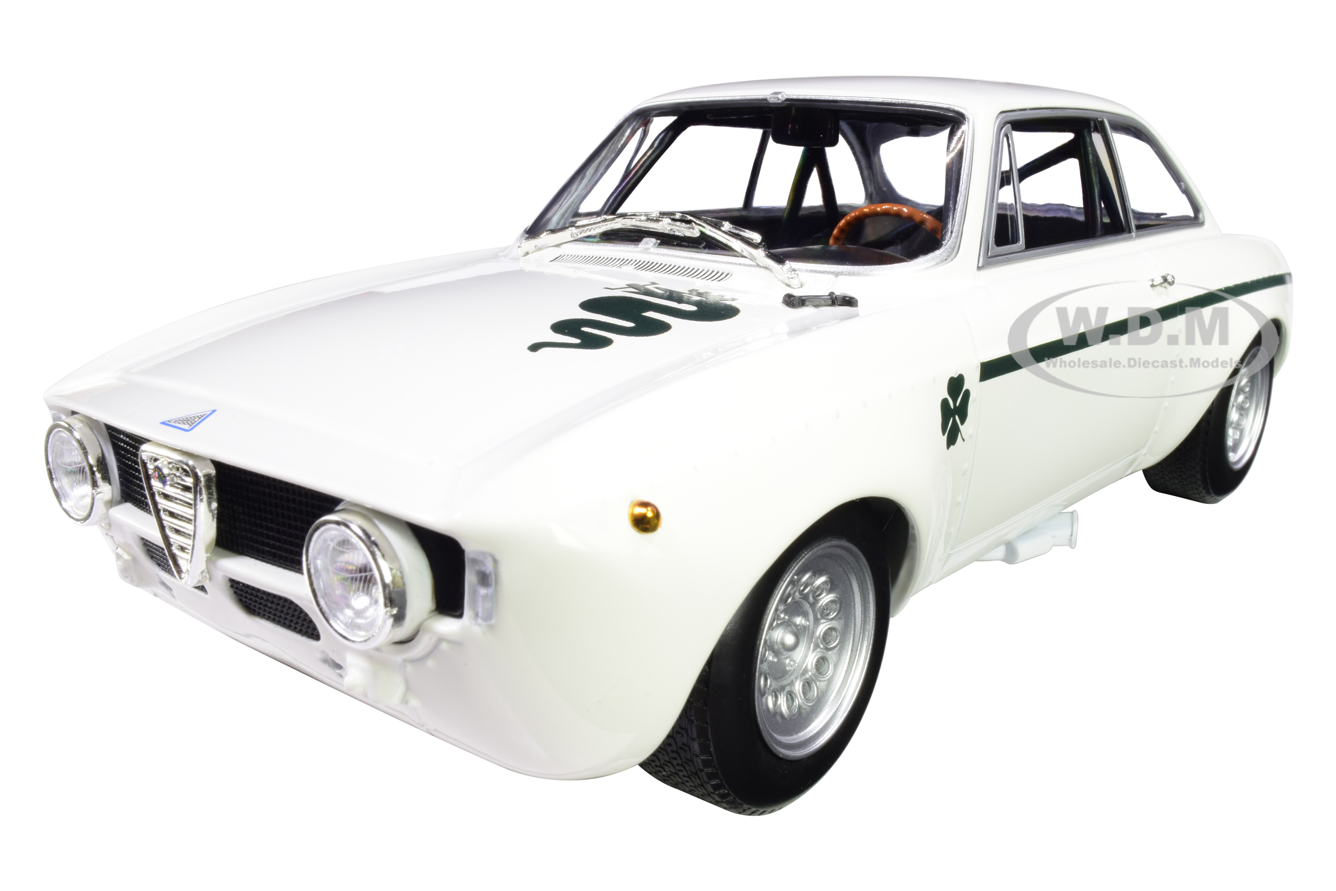 Image of 1971 Alfa Romeo GTA 1300 Junior White Limited Edition to 330 pieces Worldwide 1/18 Diecast Model Car by Minichamps