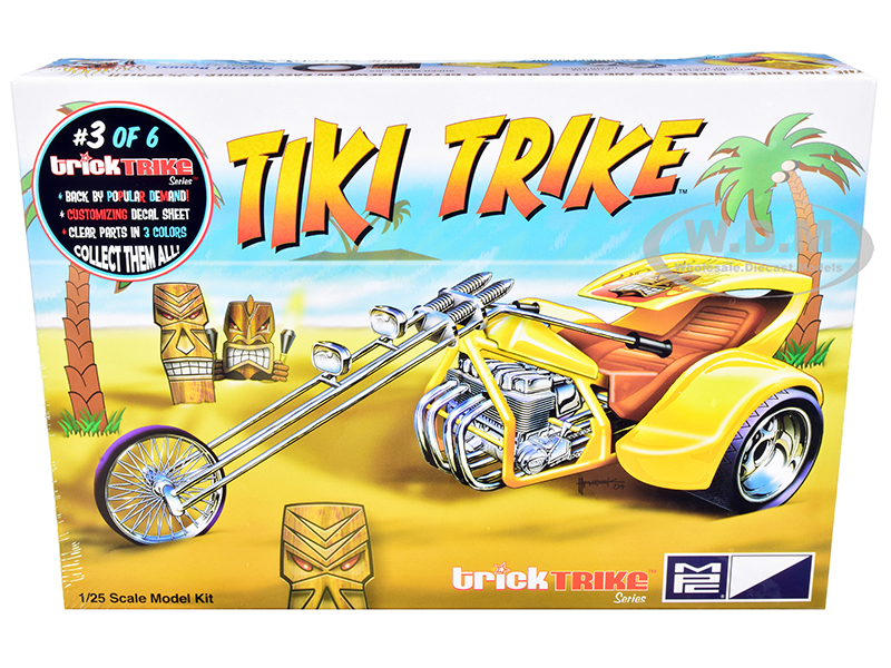Skill 2 Model Kit Tiki Trike "Trick Trikes" Series 1/25 Scale Model by MPC