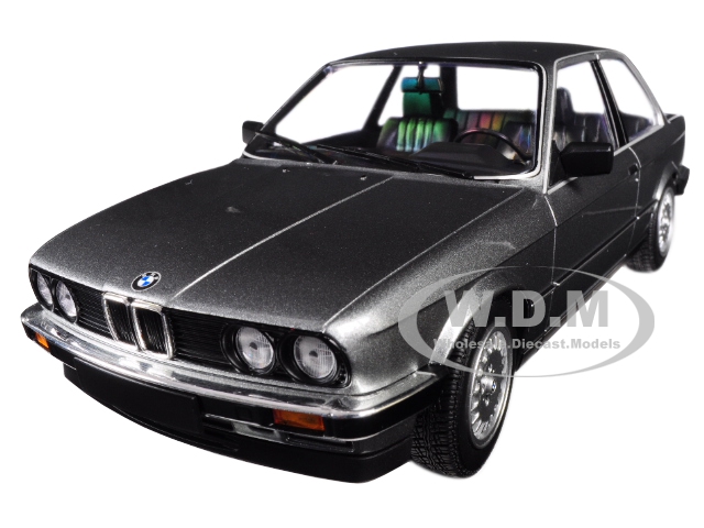 Image of 1982 BMW 323i Metallic Gray Limited Edition to 400 pieces Worldwide 1/18 Diecast Model Car by Minichamps