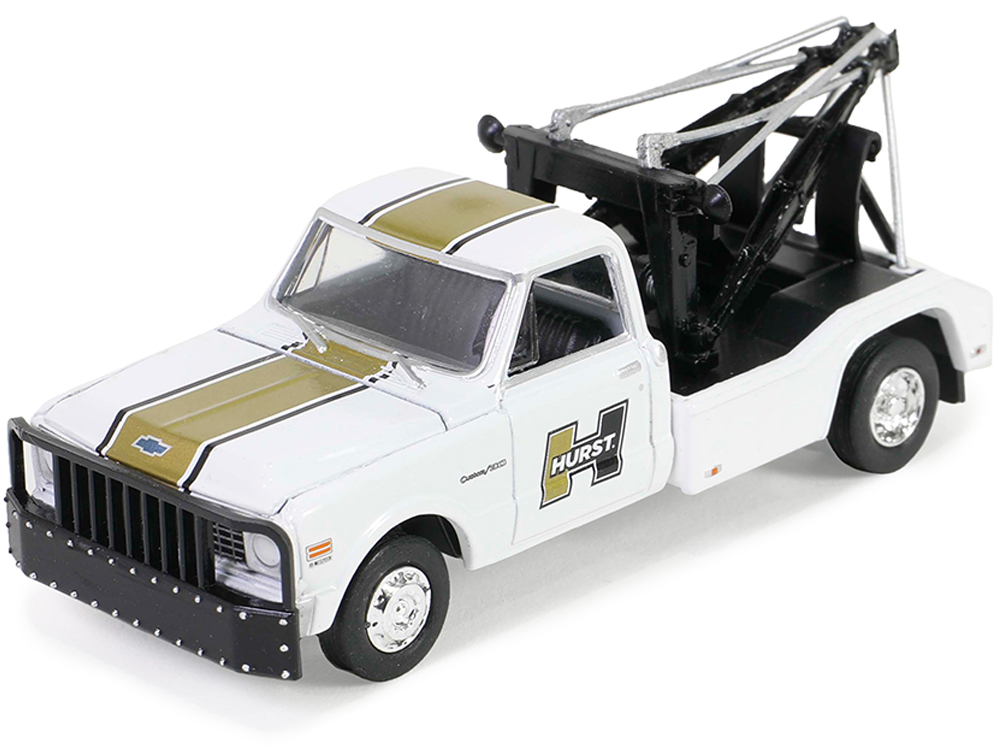 1972 Chevrolet C-30 Dually Wrecker  Hurst "Dually Drivers" Series 14 1/64 Diecast Model Car by Greenlight