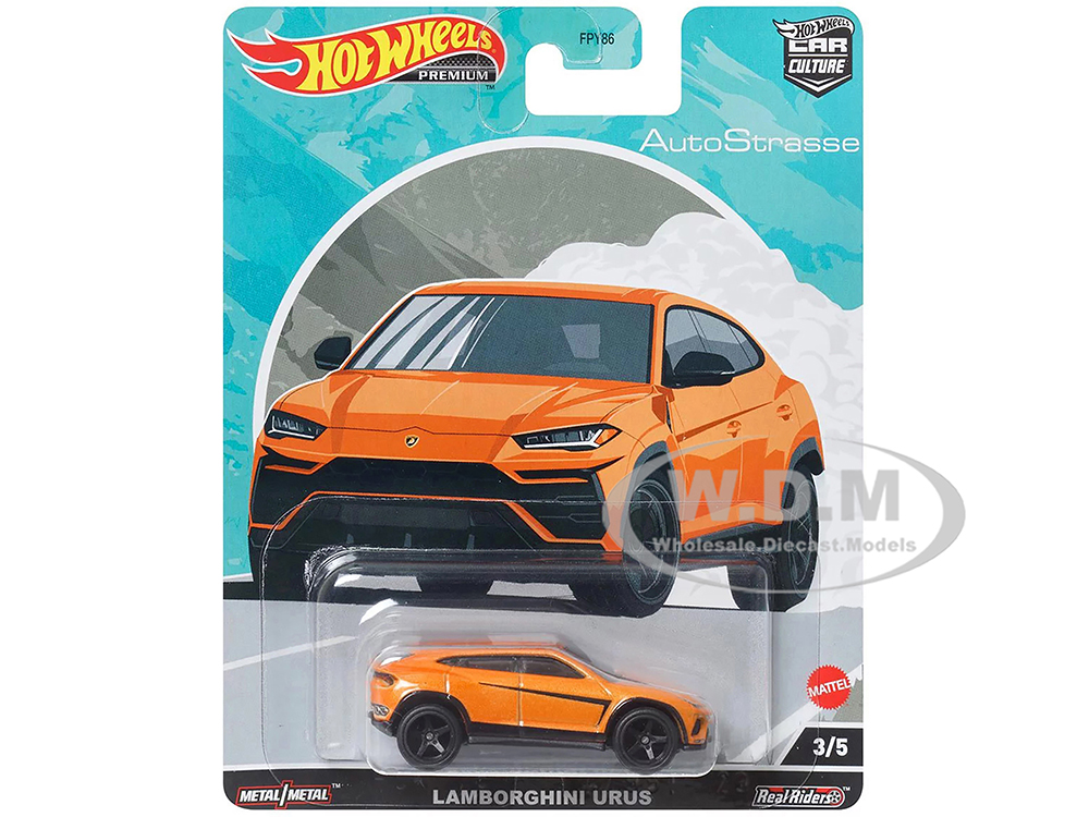 Lamborghini Urus Orange Metallic with Graphics 