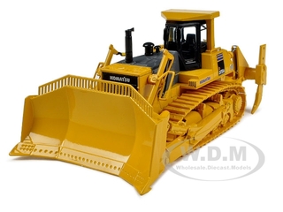 Image of Komatsu D375A Crawler Dozer with Blade &amp; Ripper 1/50 Diecast Model by First Gear