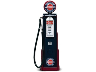 Studebaker Gasoline Vintage Gas Pump Digital 1/18 Diecast Replica by Road Signature