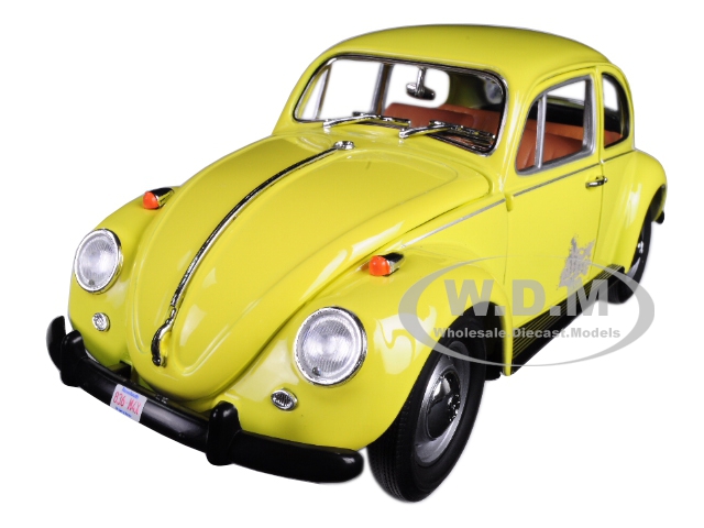 Emmas Volkswagen Beetle Yellow "once Upon A Time" Tv Series (2010-current) 1/18 Diecast Model Car By Greenlight
