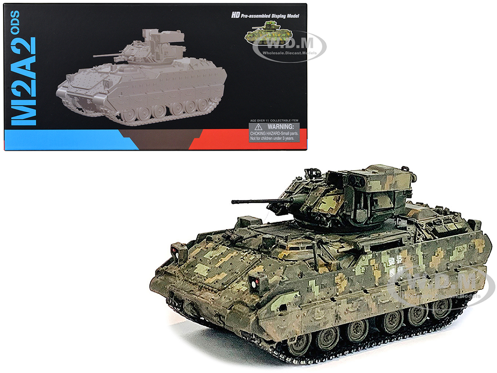 Ukraine M2A2 ODS Light Tank Digital Camouflage NEO Dragon Armor Series 1/72 Plastic Model by Dragon Models