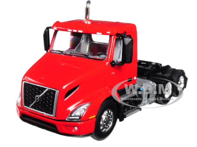 Image of Volvo VNR 300 Day Cab Sun Red 1/64 Diecast Model by First Gear
