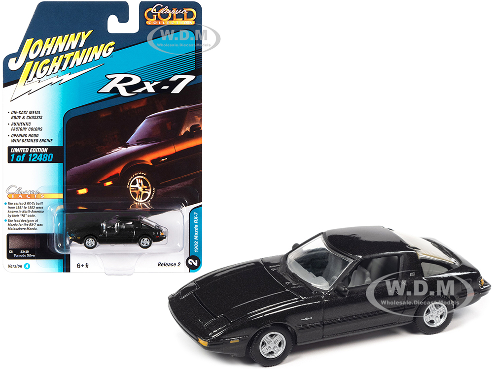 1982 Mazda RX-7 Tornado Silver Metallic 