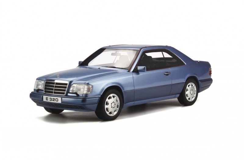 Image of Mercedes (C124) E320 Coupe Blue Limited Edition to 2000pcs 1/18 Model Car by Otto Mobile