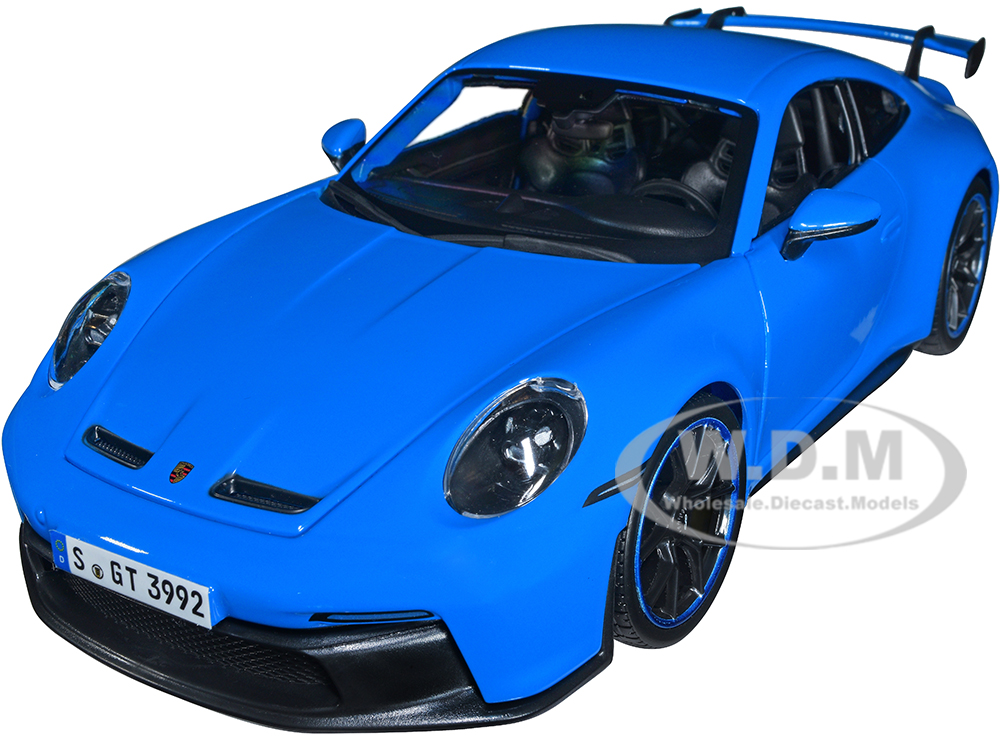 2022 Porsche 911 GT3 Blue "Special Edition" 1/18 Diecast Model Car by Maisto