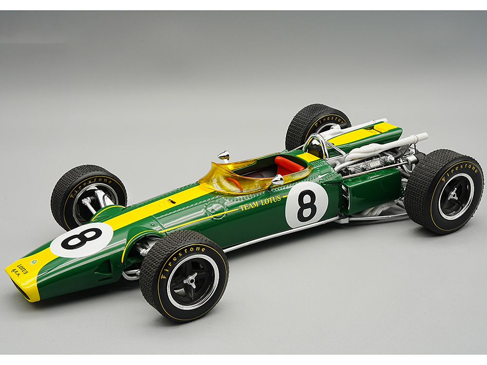 Lotus 43 #8 Graham Hill Team Lotus Formula One F1 South African GP (1967) Limited Edition to 40 pieces Worldwide 1/18 Model Car by Tecnomodel