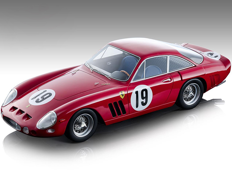 Image of Ferrari 330 LMB 19 M. Parkes - L. Bandini Sebring 12H (1963) DNF (Did Not Finish) "Mythos Series" Limited Edition to 110 pieces Worldwide 1/18 Model