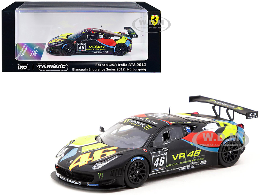 2011 Ferrari 458 Italia GT3 46 Valentino Rossi - Alessio Salucci - Andrea Ceccato 
