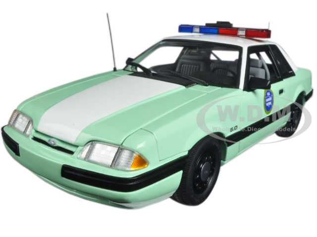 1988 Ford Mustang United States Border Patrol Ssp Limited Edition To 558pcs 1/18 Diecast Model Car By Gmp