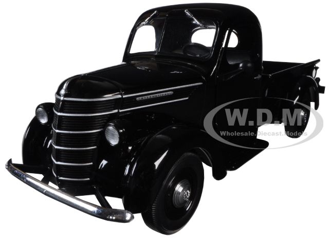 Image of 1938 International D-2 Pickup Truck Black 1/25 Diecast Model by First Gear