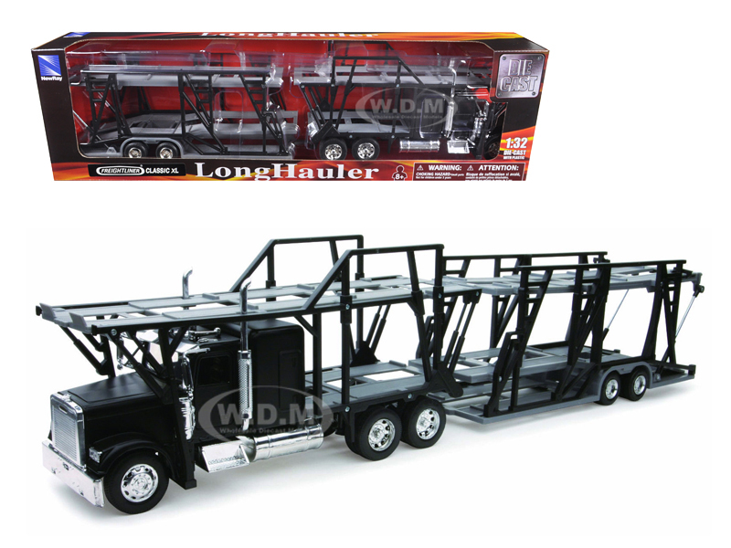 Freightliner Classic Xl Car Carrier 1/32 Diecast Model By New Ray