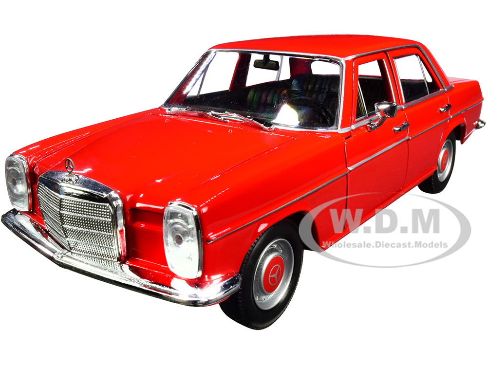 Image of Mercedes Benz 220 Red "NEX Models" 1/24 Diecast Model Car by Welly