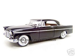 1956 Chrysler 300B Black 1/18 Diecast Model Car by Maisto