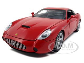 Ferrari 575 Gtz Zagato Red 1/18 Diecast Model Car By Hotwheels