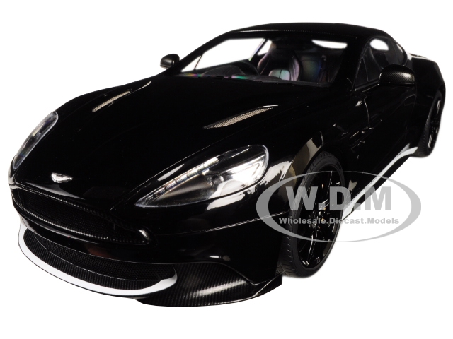 Image of 2017 Aston Martin Vanquish S Onyx Black 1/18 Model Car by Autoart