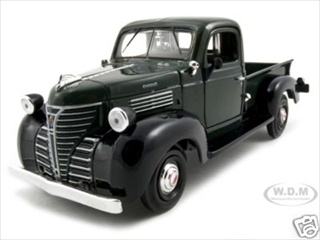 1941 Plymouth Pickup Green 1/24 Diecast Model Car by Motormax