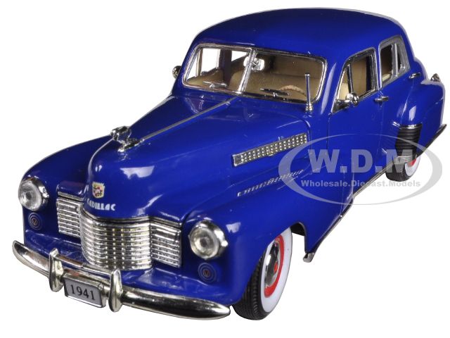 1941 Cadillac Series 60 Special Blue 1/32 Diecast Car Model By Signature Models