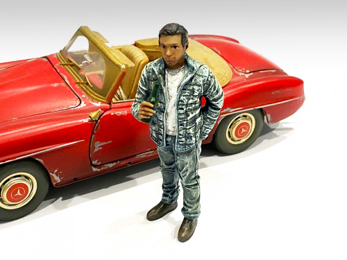 Auto Mechanic Hangover Tom Figurine for 1/18 Scale Models by American Diorama