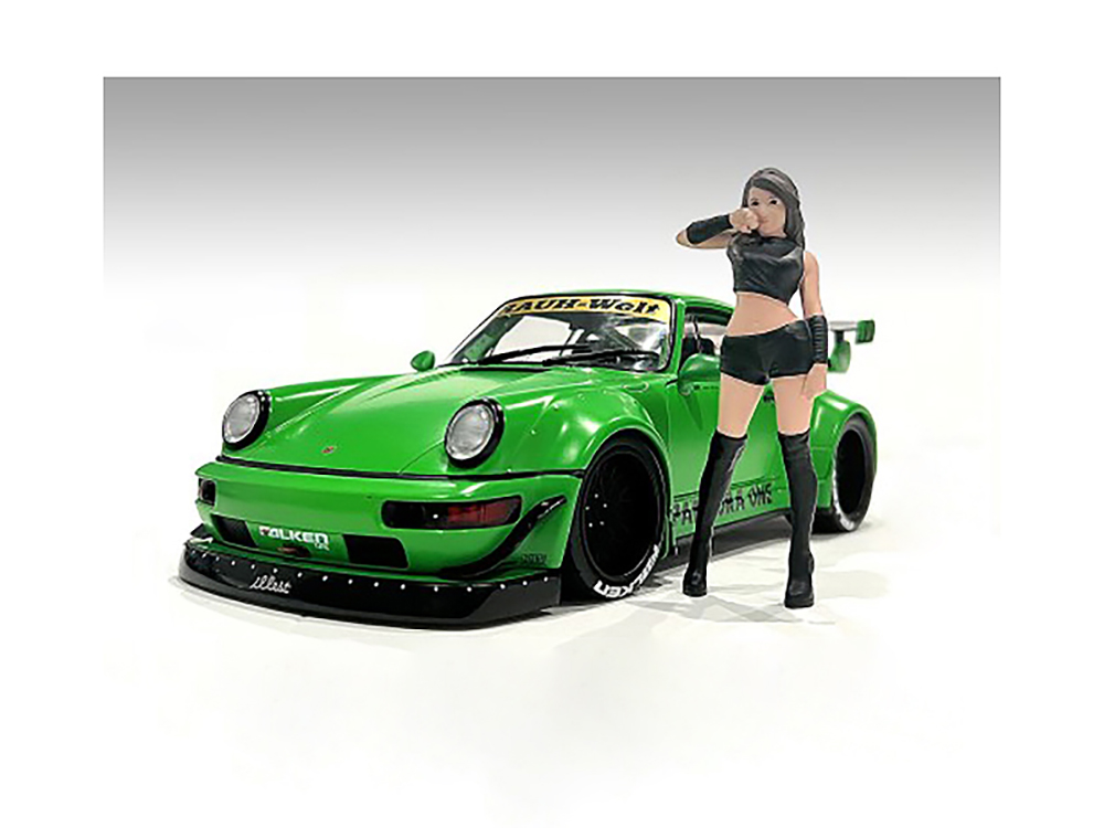 "Auto Salon Girls" Figure 1 for 1/18 Scale Models by American Diorama