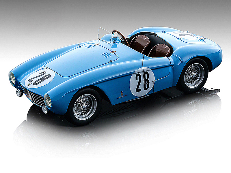 Image of Ferrari 500 Mondial 28 Ricard - Pozzi Formula One F1 Reims Grand Prix (1954) "Mythos Series" Limited Edition to 89 pieces Worldwide 1/18 Model Car by