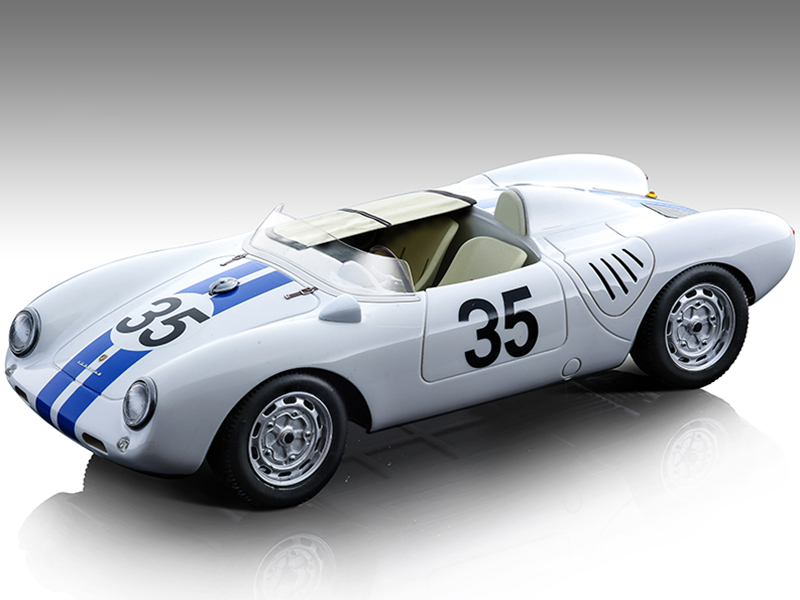 Porsche 550 A #35 E. Hugus - C. G. De Beaufort 24 Hours of Le Mans (1957) Mythos Series Limited Edition to 120 pieces Worldwide 1/18 Model Car by Tecnomodel