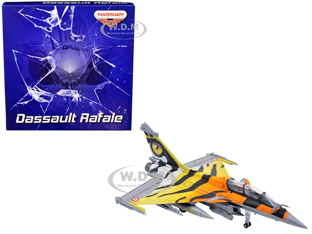 Dassault Rafale B Fighter Jet "Ocean Tiger" with Missile Accessories "Panzerkampf Wing" Series 1/72 Scale Model by Panzerkampf