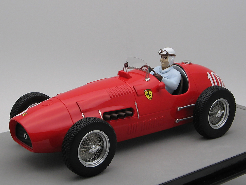 Ferrari 500 102 Nino Farina 2nd Place "Formula Two F2 Nurburgring GP" (1952) with Driver Figure "Mythos Series" Limited Edition to 55 pieces Worldwid