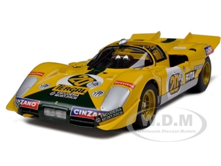 Image of Ferrari 512 S 20 Yellow 1000 Kilometres of Buenos Aires 1971 Elite Edition 1/18 Diecast Model Car by Hotwheels