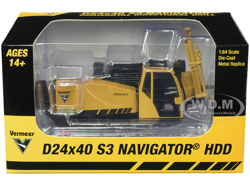 Image of Vermeer D24x40 S3 Navigator HDD Horizontal Directional Drill 1/64 Diecast Model by SpecCast